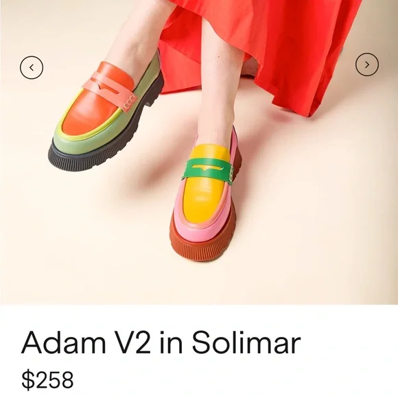 NWT Charlotte Stone loafers (sz 10 - fits 9/9.5/10) - Picture 1 of 13